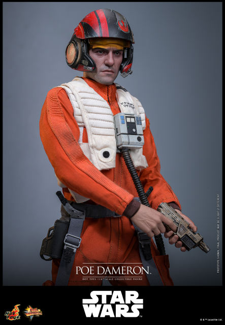 Hot Toys 1/6 MMS806 - Star Wars: The Force Awakens - Poe Dameron PRE-ORDER