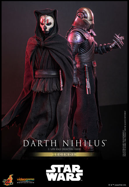 Hot Toys 1/6 VGM72 - Star Wars - Darth Nihilus PRE-ORDER