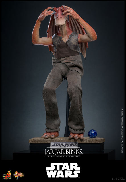 Hot Toys 1/6 MMS807 - Star Wars: The Phantom Menace - Jar Jar Binks PRE-ORDER