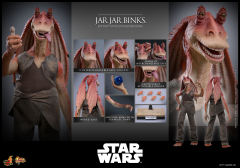 Hot Toys 1/6 MMS807 - Star Wars: The Phantom Menace - Jar Jar Binks PRE-ORDER