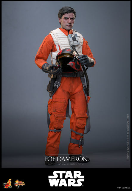 Hot Toys 1/6 MMS806 - Star Wars: The Force Awakens - Poe Dameron PRE-ORDER