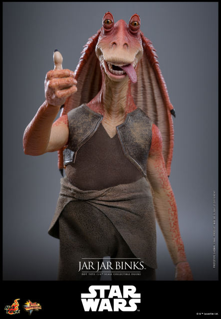 Hot Toys 1/6 MMS807 - Star Wars: The Phantom Menace - Jar Jar Binks PRE-ORDER
