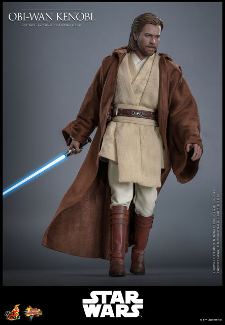 Hot Toys 1/6 MMS808 - Star Wars: Attack Of The Clones - Obi-Wan Kenobi PRE-ORDER