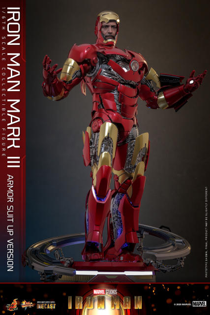 Hot Toys 1/6 MMS825D72 - Iron Man - Iron Man Mark III (Armor Suit Up Version) PRE-ORDER