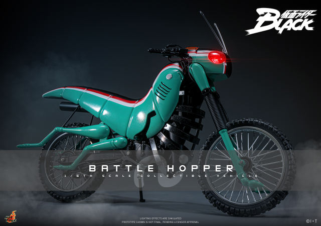 Hot Toys 1/6 TMS161 - Kamen Rider Black - Battle Hopper Collectible Vehicle