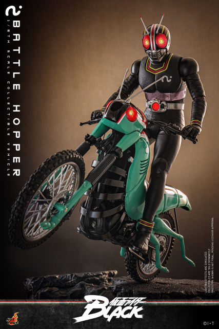 Hot Toys 1/6 TMS161 - Kamen Rider Black - Battle Hopper Collectible Vehicle