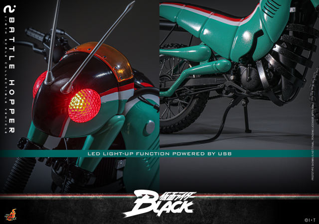 Hot Toys 1/6 TMS161 - Kamen Rider Black - Battle Hopper Collectible Vehicle