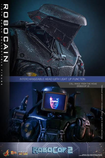 Hot Toys 1/6 MMS828D75 - RoboCop 2 - RoboCain PRE-ORDER