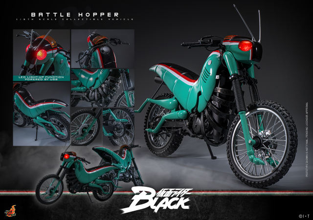 Hot Toys 1/6 TMS161 - Kamen Rider Black - Battle Hopper Collectible Vehicle