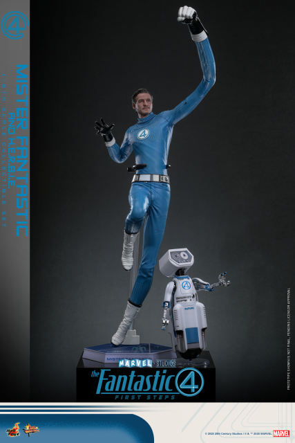 Hot Toys 1/6 MMS822 - The Fantastic Four: First Steps - Mister Fantastic and H.E.R.B.I.E. PRE-ORDER