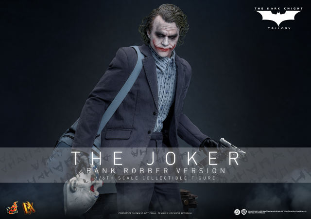 Hot Toys 1/6 DX50 - The Dark Knight Trilogy - The Joker (Bank Robber Version) PRE-ORDER