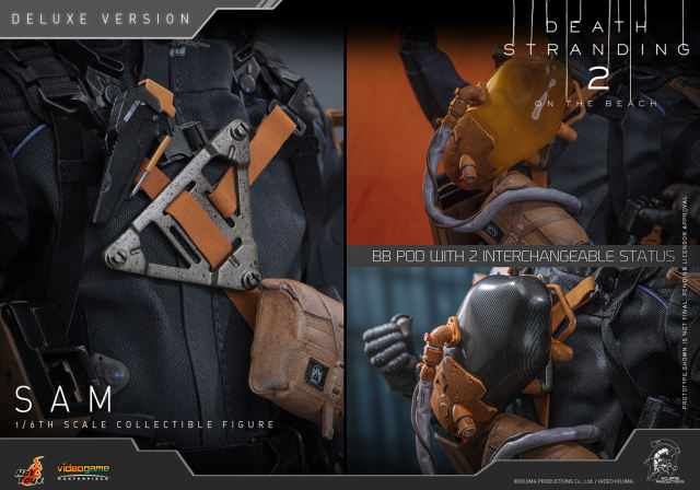 Hot Toys 1/6  VGM76 - Death Stranding 2: On the Beach - Sam (Deluxe Version) PRE-ORDER