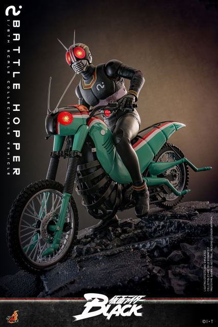 Hot Toys 1/6 TMS161 - Kamen Rider Black - Battle Hopper Collectible Vehicle