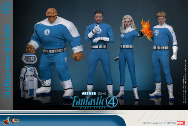Hot Toys 1/6 MMS821- The Fantastic Four: First Steps - Mister Fantastic PRE-ORDER