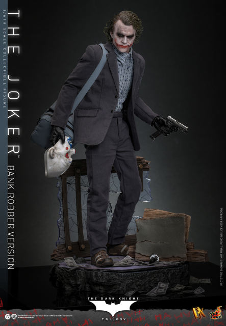 Hot Toys 1/6 DX50 - The Dark Knight Trilogy - The Joker (Bank Robber Version) PRE-ORDER