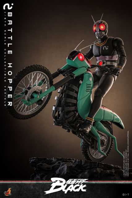 Hot Toys 1/6 TMS161 - Kamen Rider Black - Battle Hopper Collectible Vehicle