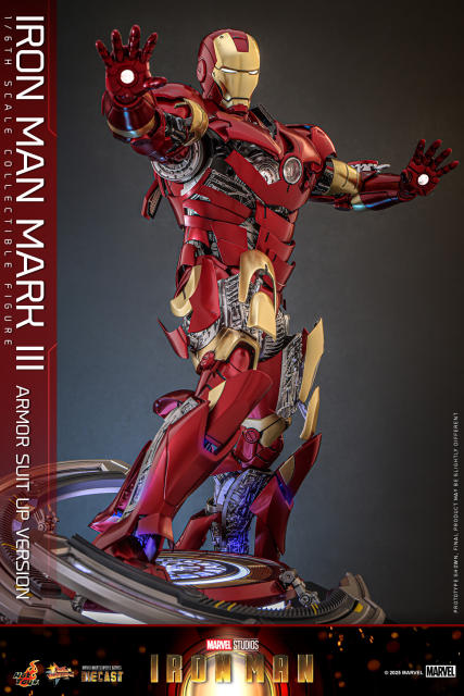 Hot Toys 1/6 MMS825D72 - Iron Man - Iron Man Mark III (Armor Suit Up Version) PRE-ORDER