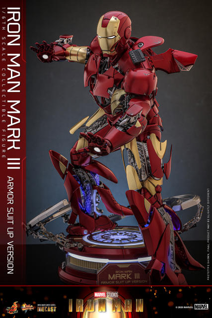 Hot Toys 1/6 MMS825D72 - Iron Man - Iron Man Mark III (Armor Suit Up Version) PRE-ORDER
