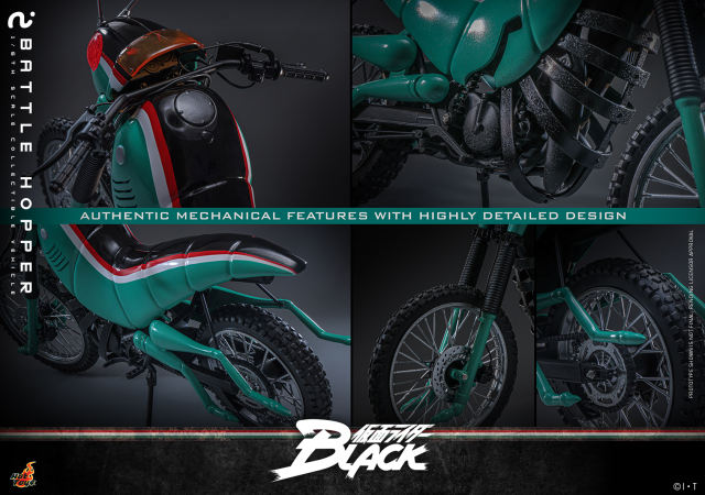 Hot Toys 1/6 TMS161 - Kamen Rider Black - Battle Hopper Collectible Vehicle