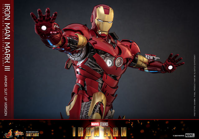 Hot Toys 1/6 MMS825D72 - Iron Man - Iron Man Mark III (Armor Suit Up Version) PRE-ORDER