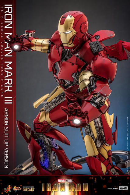 Hot Toys 1/6 MMS825D72 - Iron Man - Iron Man Mark III (Armor Suit Up Version) PRE-ORDER