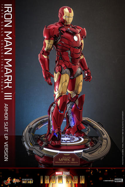 Hot Toys 1/6 MMS825D72 - Iron Man - Iron Man Mark III (Armor Suit Up Version) PRE-ORDER