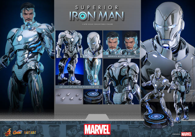 Hot Toys 1/6 CMS026D73 - Marvel Comics - Superior Iron Man PRE-ORDER