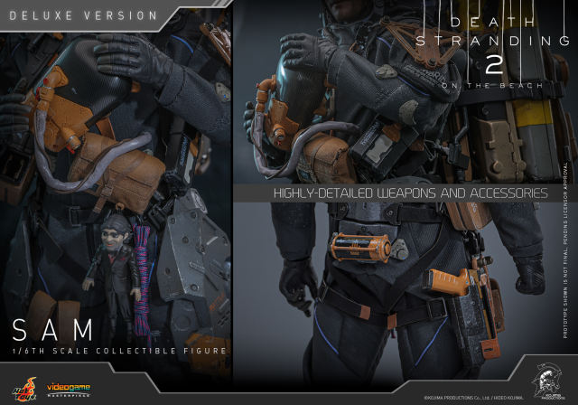 Hot Toys 1/6  VGM76 - Death Stranding 2: On the Beach - Sam (Deluxe Version) PRE-ORDER