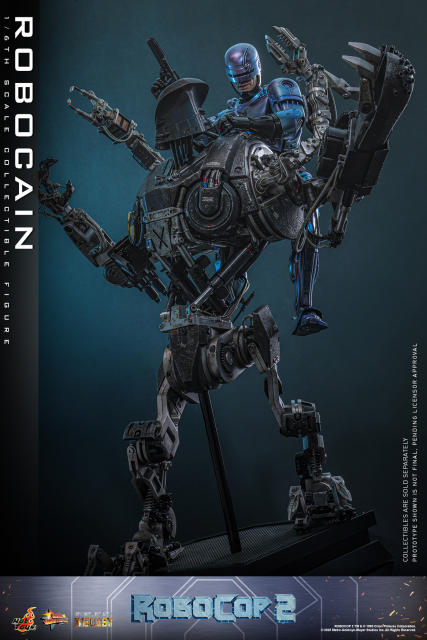 Hot Toys 1/6 MMS828D75 - RoboCop 2 - RoboCain PRE-ORDER