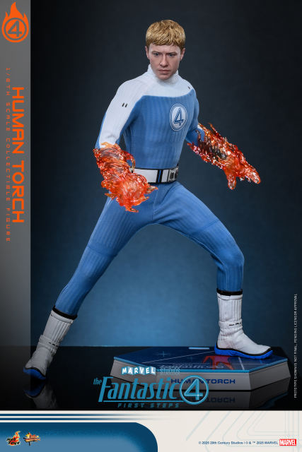 Hot Toys 1/6 MMS829 - The Fantastic Four: First Steps - Human Torch PRE-ORDER