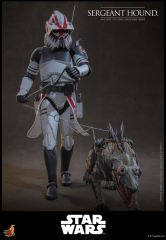 Hot Toys 1/6 TMS167 - Star Wars: The Clone Wars - Sergeant Hound PRE-ORDER