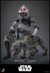 Hot Toys 1/6 TMS167 - Star Wars: The Clone Wars - Sergeant Hound PRE-ORDER