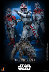 Hot Toys 1/6 TMS167 - Star Wars: The Clone Wars - Sergeant Hound PRE-ORDER