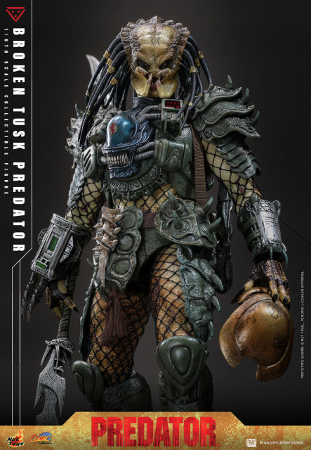 Hot Toys 1/6 CMS029 - Predator - Broken Tusk Predator PRE-ORDER