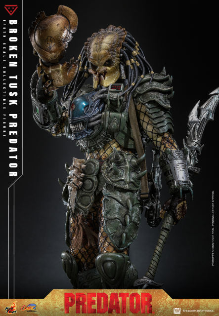 Hot Toys 1/6 CMS029 - Predator - Broken Tusk Predator PRE-ORDER