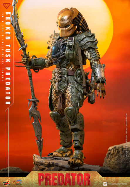 Hot Toys 1/6 CMS029 - Predator - Broken Tusk Predator PRE-ORDER