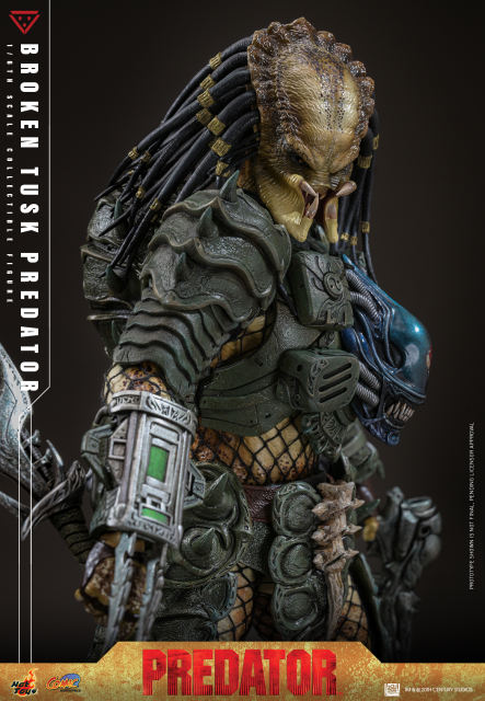 Hot Toys 1/6 CMS029 - Predator - Broken Tusk Predator PRE-ORDER
