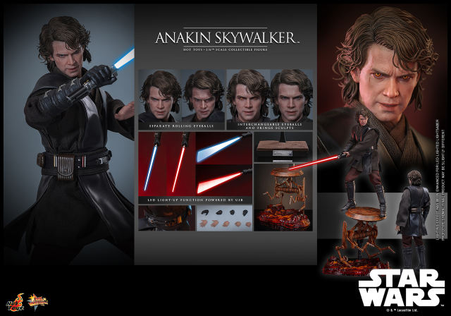Hot Toys 1/6 MMS839 - Star Wars: Revenge of the Sith - Anakin Skywalker PRE-ORDER