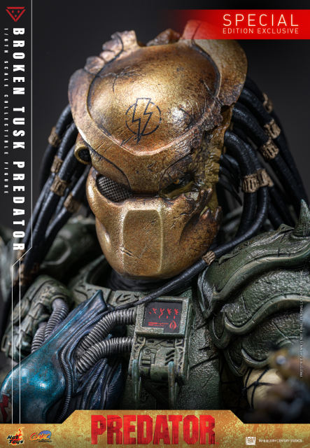 Hot Toys 1/6 CMS029 - Predator - Broken Tusk Predator PRE-ORDER