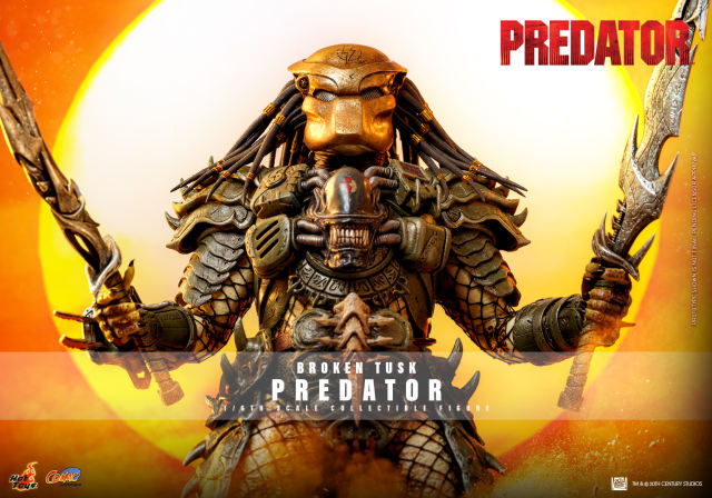 Hot Toys 1/6 CMS029 - Predator - Broken Tusk Predator PRE-ORDER