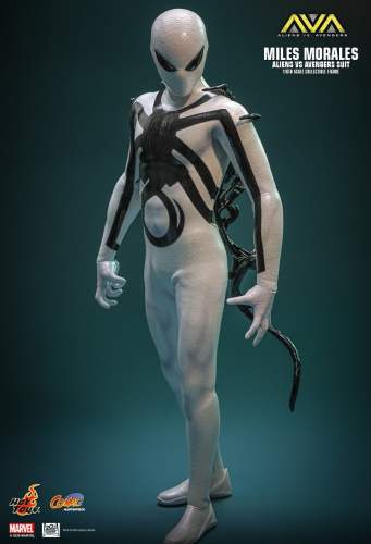 Hot Toys 1/6 CMS027 ALIENS VS. AVENGERS MILES MORALES (ALIENS VS. AVENGERS SUIT) EXCLUSIVE