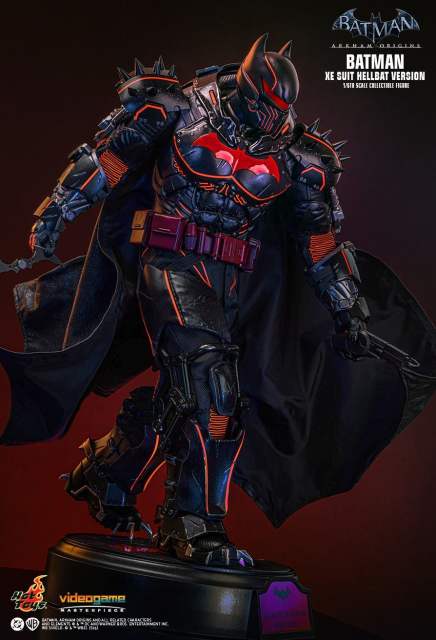 Hot Toys 1/6 VGM73 BATMAN: ARKHAM ORIGINS BATMAN (XE SUIT HELLBAT VERSION)  EXCLUSIVE