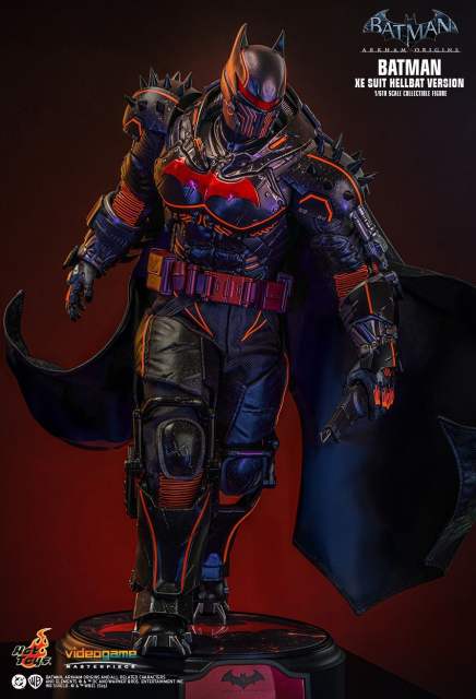 Hot Toys 1/6 VGM73 BATMAN: ARKHAM ORIGINS BATMAN (XE SUIT HELLBAT VERSION)  EXCLUSIVE