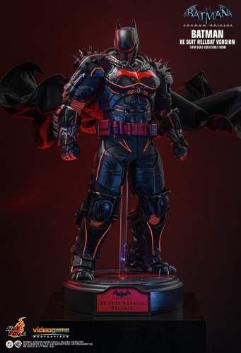 Hot Toys 1/6 VGM73 BATMAN: ARKHAM ORIGINS BATMAN (XE SUIT HELLBAT VERSION)  EXCLUSIVE