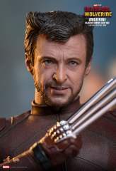 Hot Toys 1/6 MMS831 DEADPOOL & WOLVERINE WOLVERINE (CLASSIC BROWN AND TAN) EXCLUSIVE