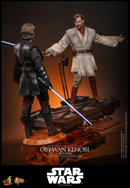 Hot Toys 1/6 MMS843 - Star Wars: Revenge of the Sith™ - Obi-Wan Kenobi™ (Mustafar) PRE-ORDER