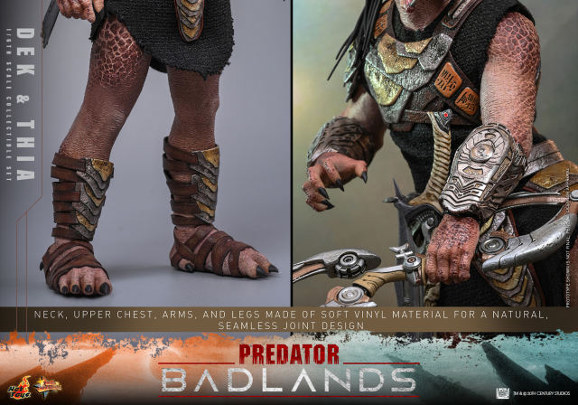 Hot Toys 1/6 MMS850 - Predator: Badlands - Dek and Thia Collectible Set PRE-ORDER
