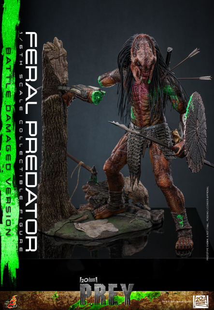 Hot Toys 1/6 TMS173 - Prey - Feral Predator (Battle Damaged Version) PRE-ORDER