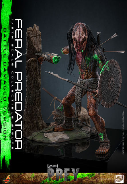 Hot Toys 1/6 TMS173 - Prey - Feral Predator (Battle Damaged Version) PRE-ORDER