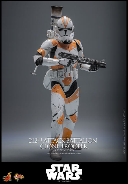Hot Toys 1/6 MMS852 - Star Wars: Revenge of the Sith™ - 212th Attack Battalion Clone Trooper™ (Deluxe Version) PRE-ORDER